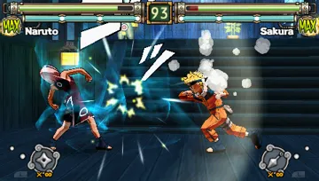 Naruto - Ultimate Ninja Heroes 2 - The Phantom Fortress (EU) screen shot game playing